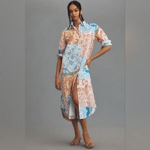 NWT Anthropologie The Soren Shirtdress by Maeve